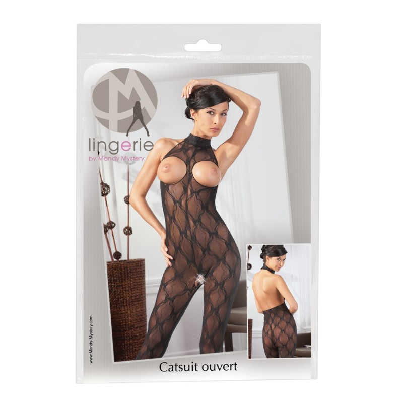 Catsuit open bust S-L